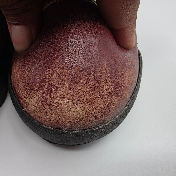 Vasque Gore Tex Womens Hiking Boots 7M Brown Leather Waterproof Italy Camping - Picture 11 of 16